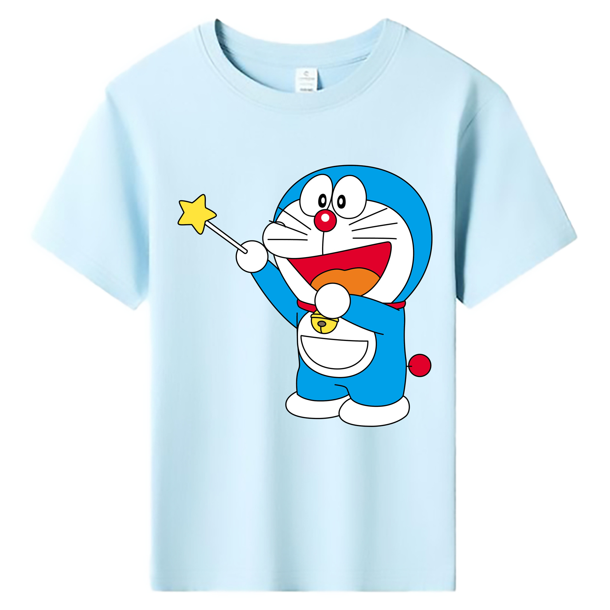 （画像用） ドラえもん Doraemon 綿100％キッズTシャツ（フロントプリント）